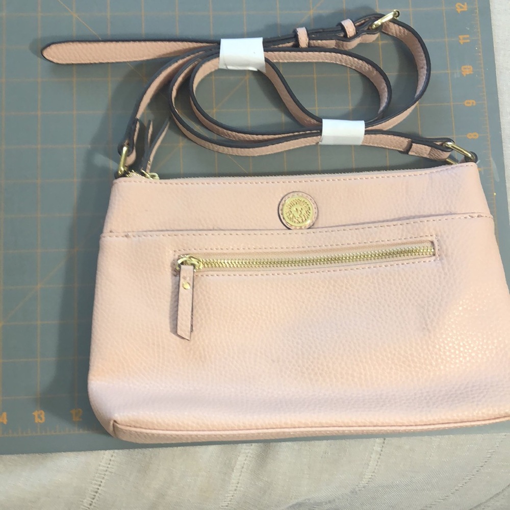 Anne Klein crossbody or shoulder purse pink - Picture 10 of 15